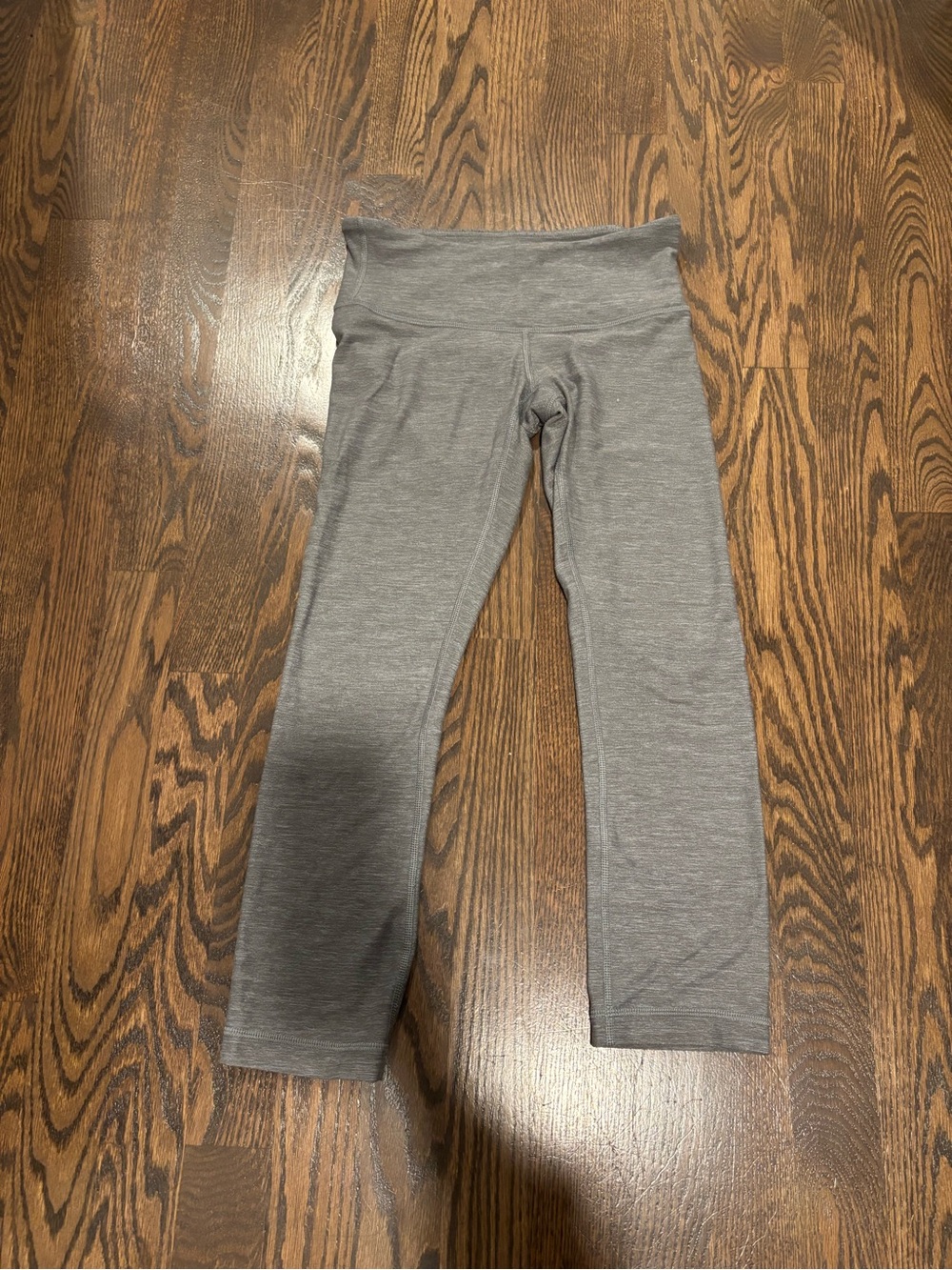 lululemon athletica Girls' Heather Gray Leggings capris